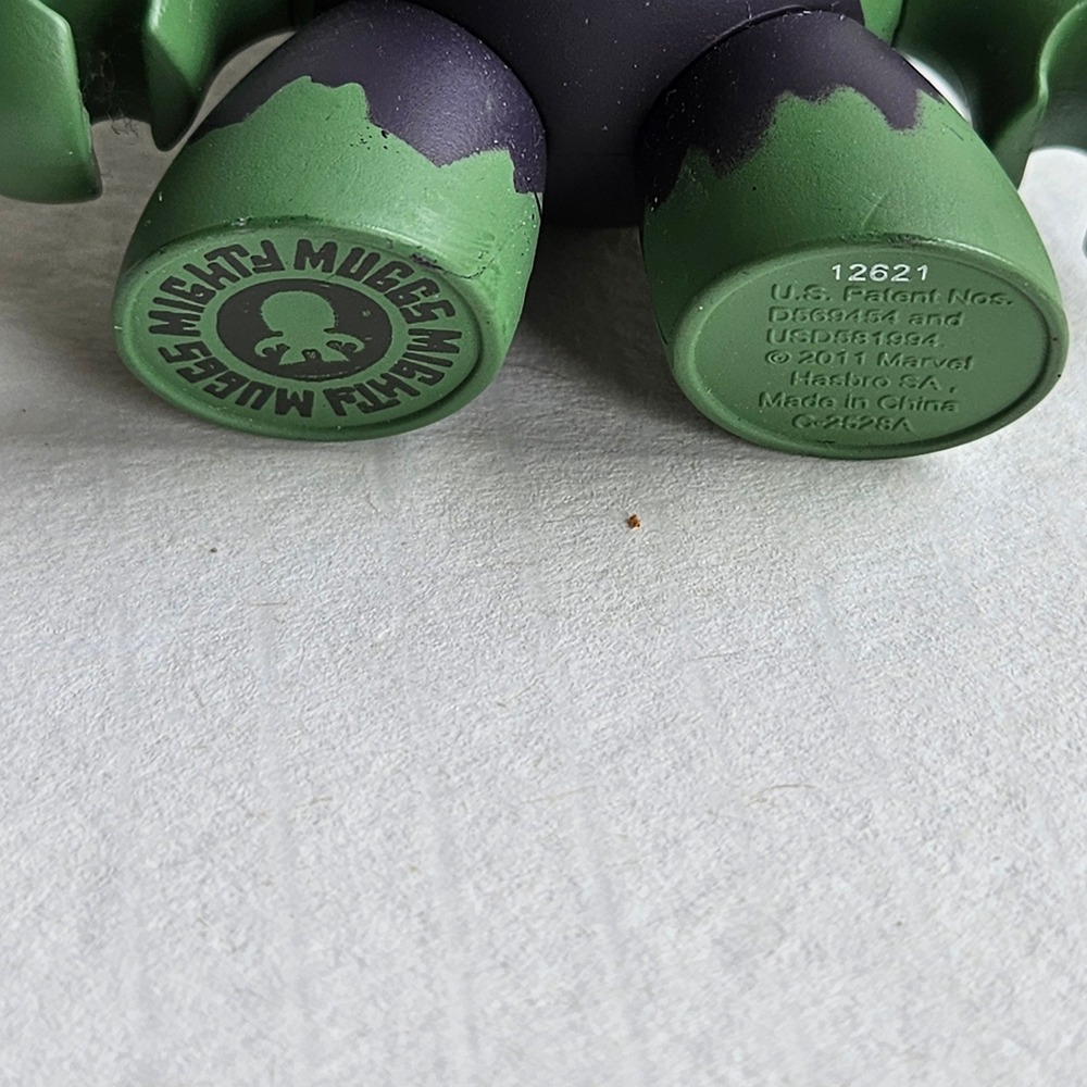 Marvel Mighty Muggs Hulk Vinyl Figure 2011 Hasbro Mini Collectible Toy 3.5 Inch - Picture 5 of 6